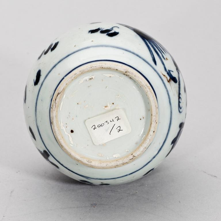 VAS, porslin, troligen Kangxi, Kina 1600-tal.