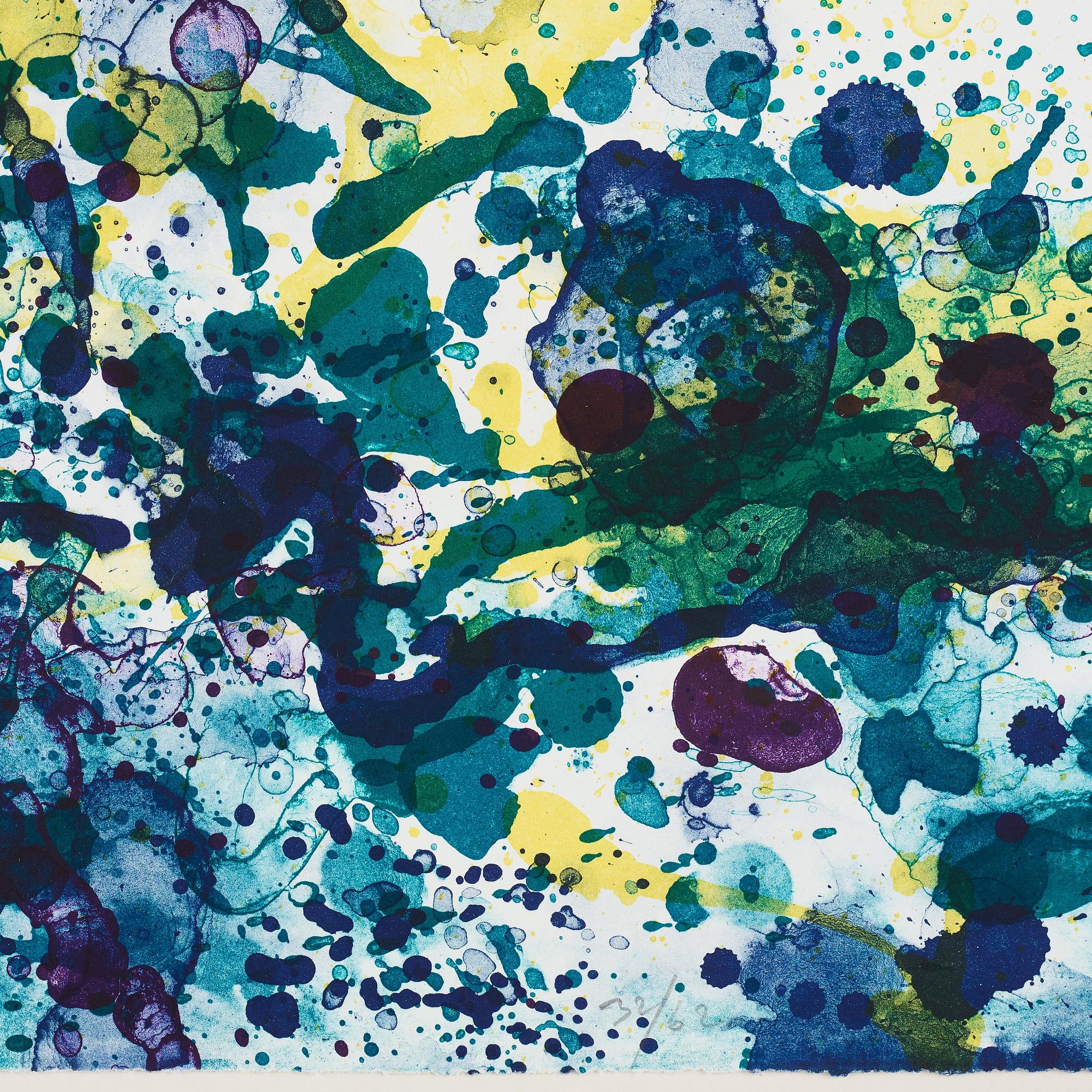 Sam Francis, "Cut Throat".