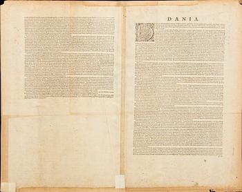 Marcus Jordan, map for Ggeorg Braun & Frans Hogenberg 'Civitates Orbis Terrarum', Cologne ca 1585-90.