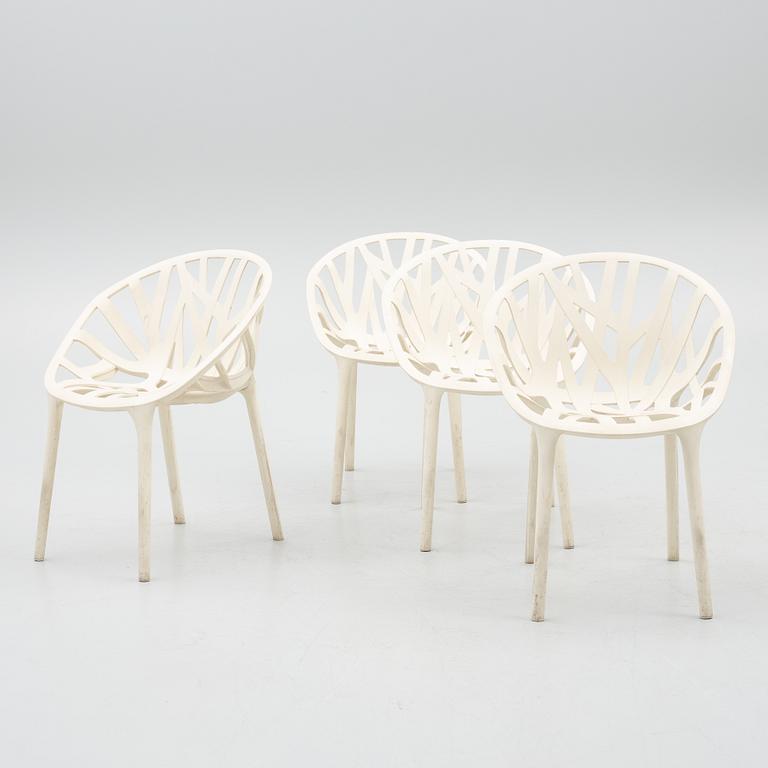 Ronan & Erwan Bouroullec, stolar, 4 st, "Vegetale Chair", Vitra.