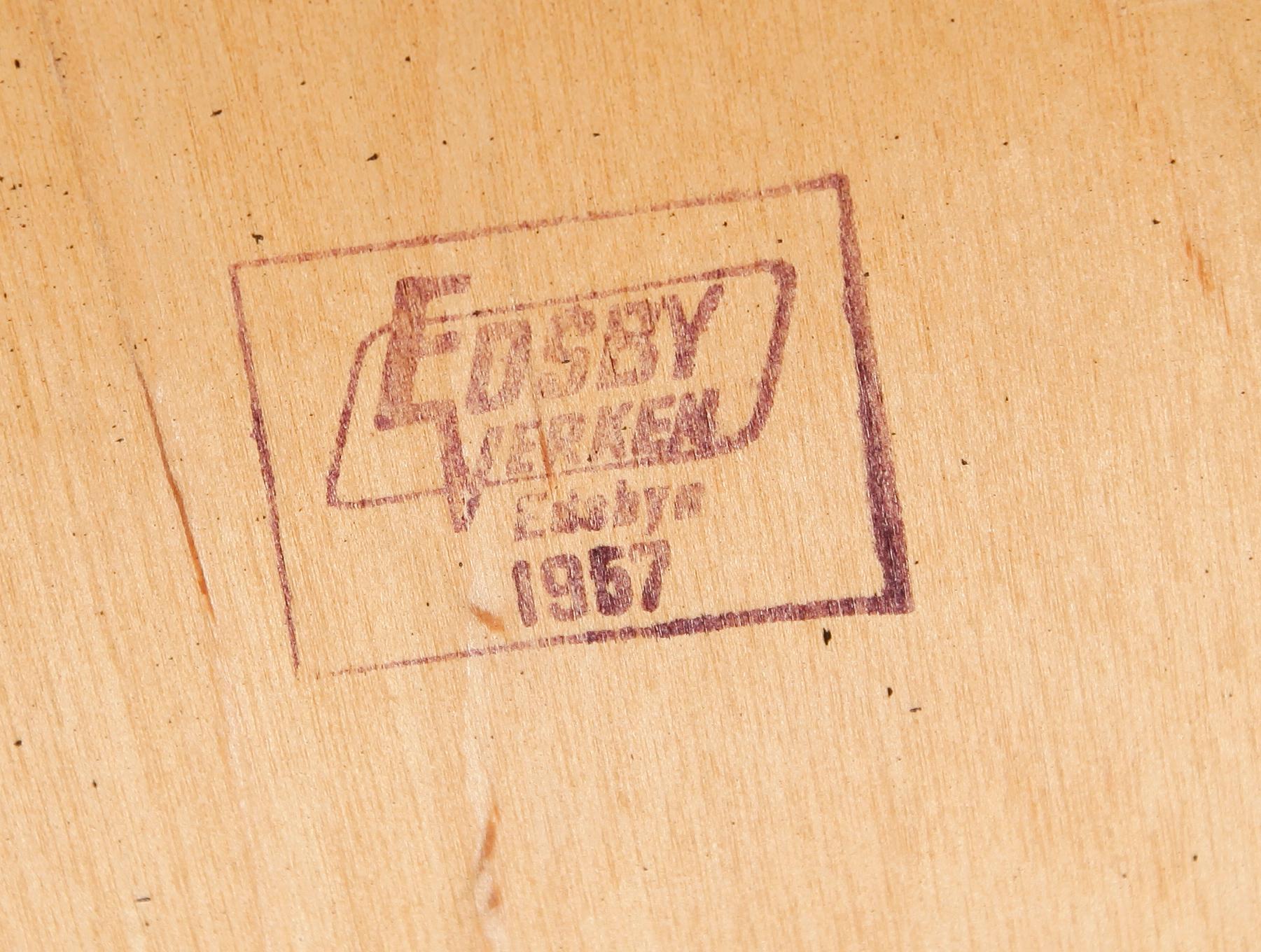 STOLAR, 4 st, Fanett, Ilmari Tapiovaara, Edsbyverken, 1950-tal.