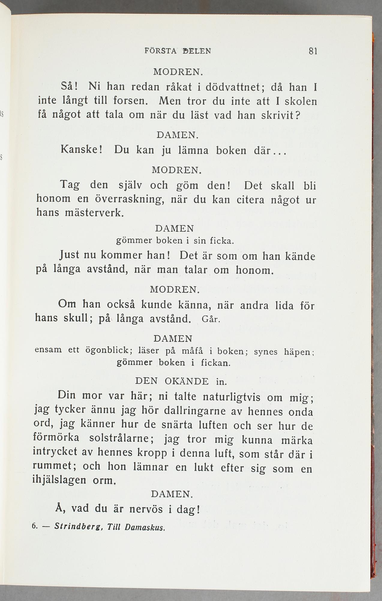 AUGUST STRINDBERGS SAMLADE VERK, 35 vol, Albert Bonniers förlag, Stockholm.