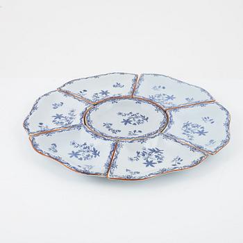 Servisdelar, 57 delar, flintgods, "Ostindia", Rörstrand, varierande åldrar.