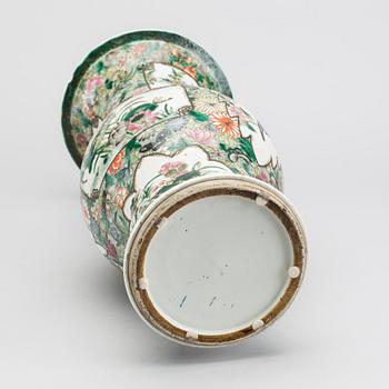 A Chinese 19th century porcelain vase.