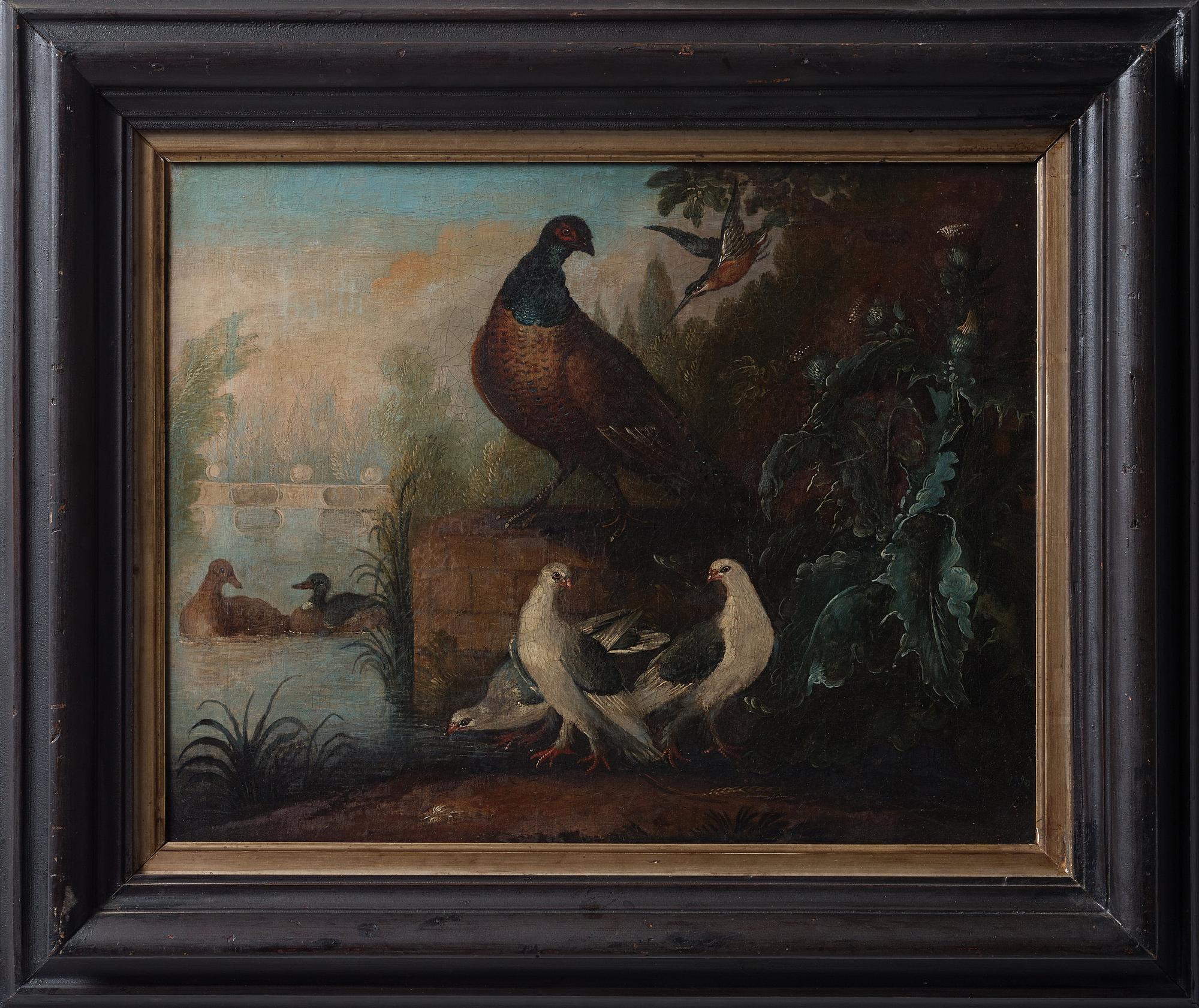 MARMADUKE CRADOCK, attributed to, oil on canvas, not signed.