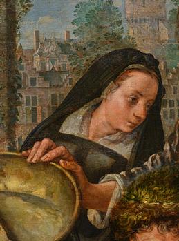 Joachim Beuckelaer, A fish market outside the city gate of Antwerp.