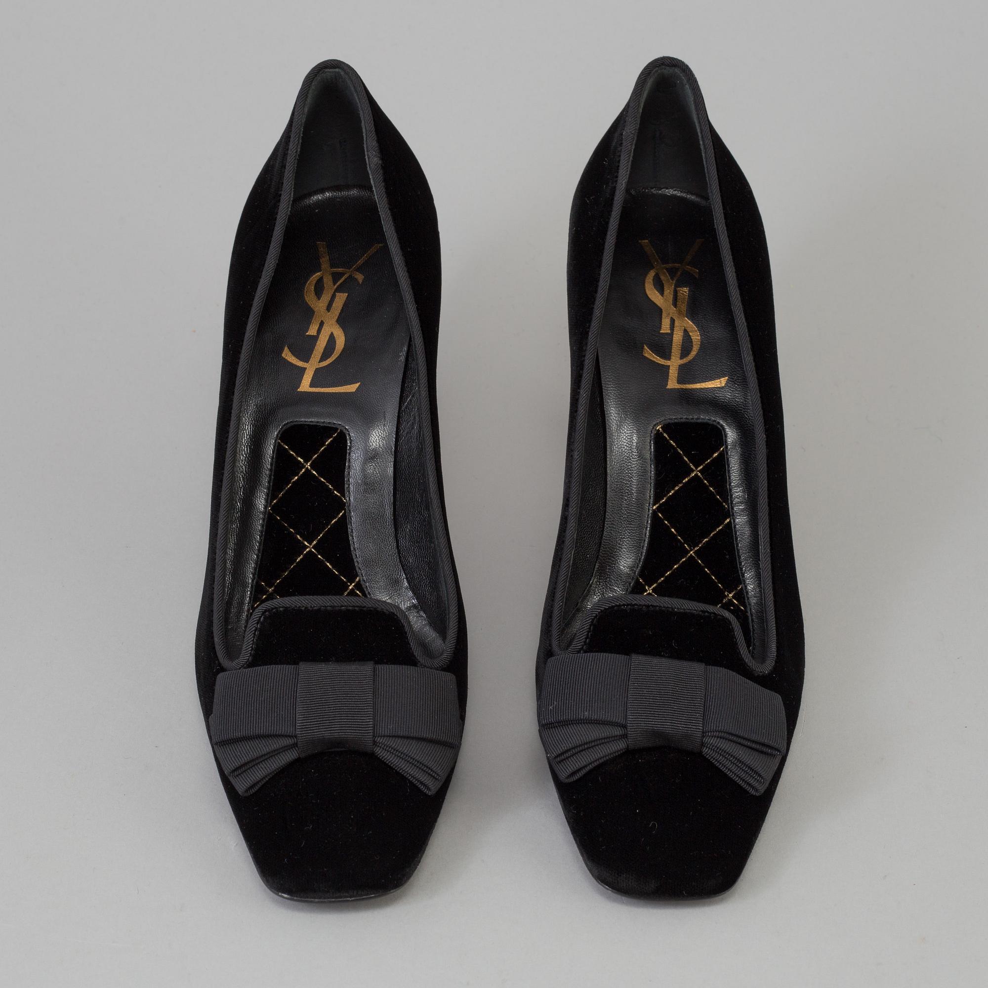 YVES SAINT LAURENT, pumps, storlek 39.5.