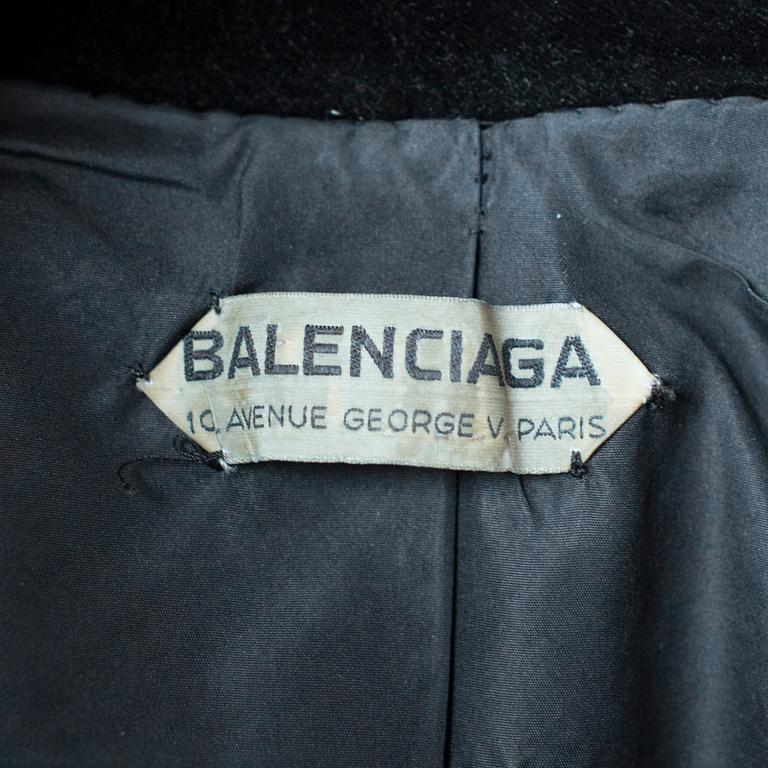 JACKET Balenciaga prop 1950s.