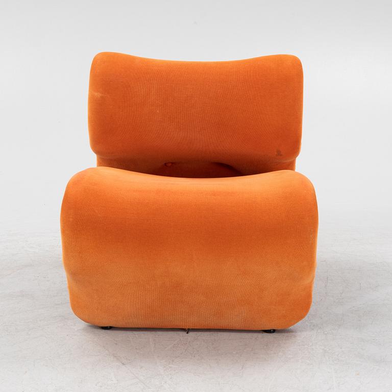 Jan Ekselius, an 'Etcetera' lounge chair, JOC möbler, Vetlanda, 1970's.