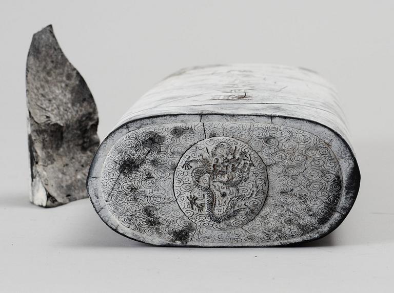 OKÄND KONSTNÄR, pannå, Kina 1900-tal.