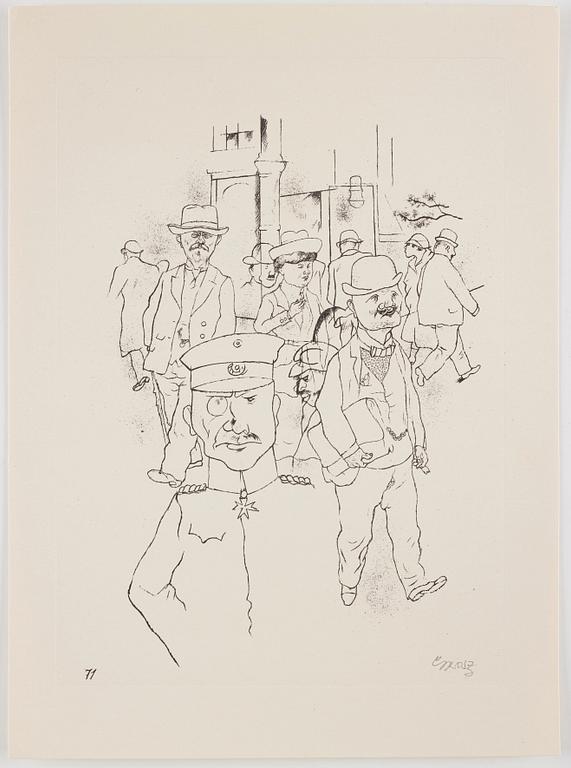 George Grosz, "Ecce Homo".