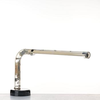 Anders Pehrson, bordslampa, "Tube", prototyp för Ateljé Lyktan, Åhus, omkring 1973.
