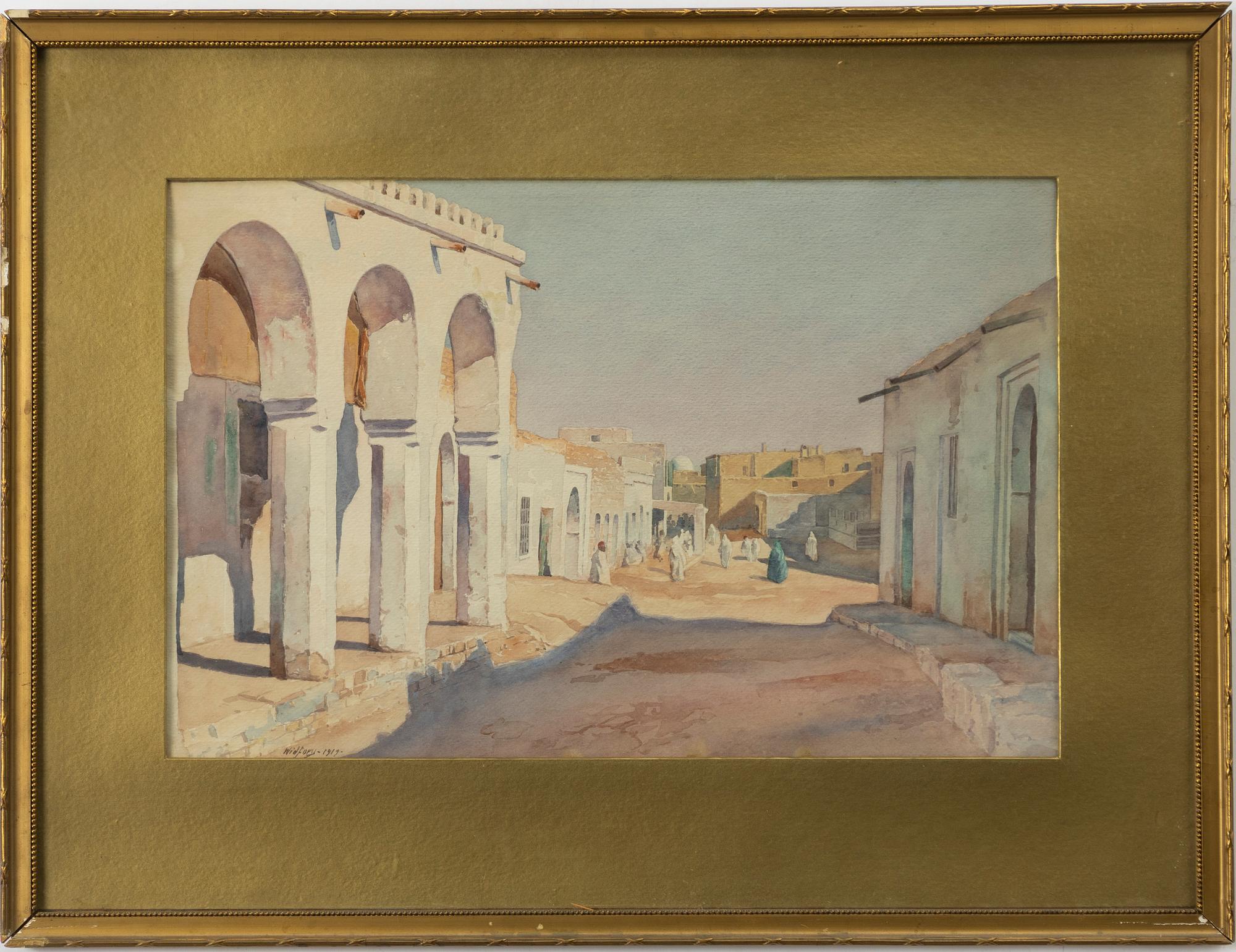 Gunnar Widforss, From Tunis.