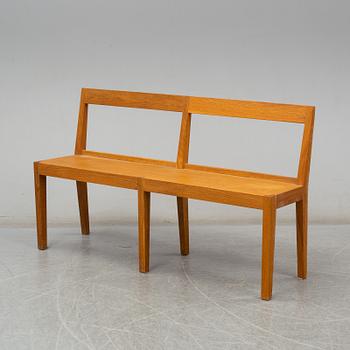 A 'Ruben' oak sofa by Mats Theselius.