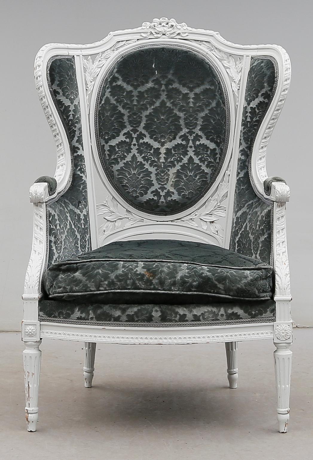 BERGÉRÈ, Louis Seize-stil, 1900-talets andra hälft.