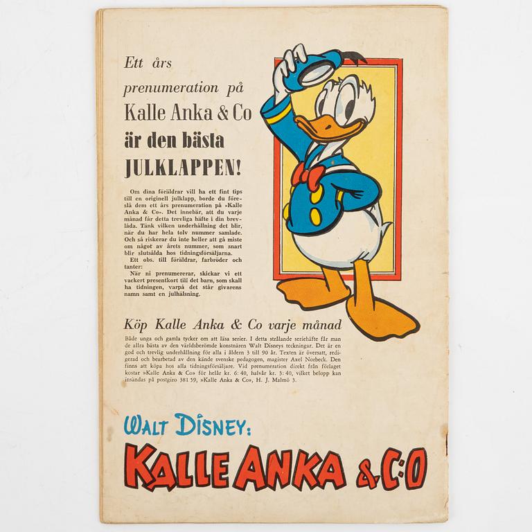 "Kalle Anka & Co", 3 st, nr 2,3,4, 1948.