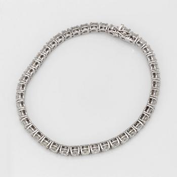 ARMBAND, med briljantslipade diamanter ca 9.40 ct.