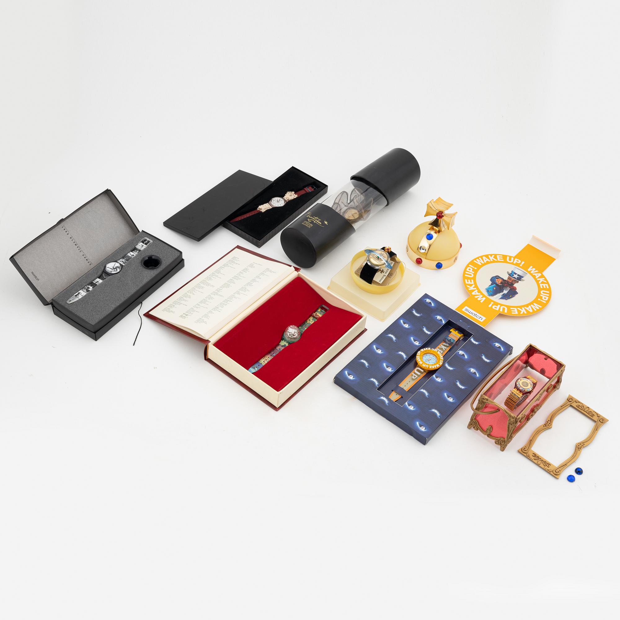 Swatch, a unique collection of Swatch watches from the brand that was founded in 1983.