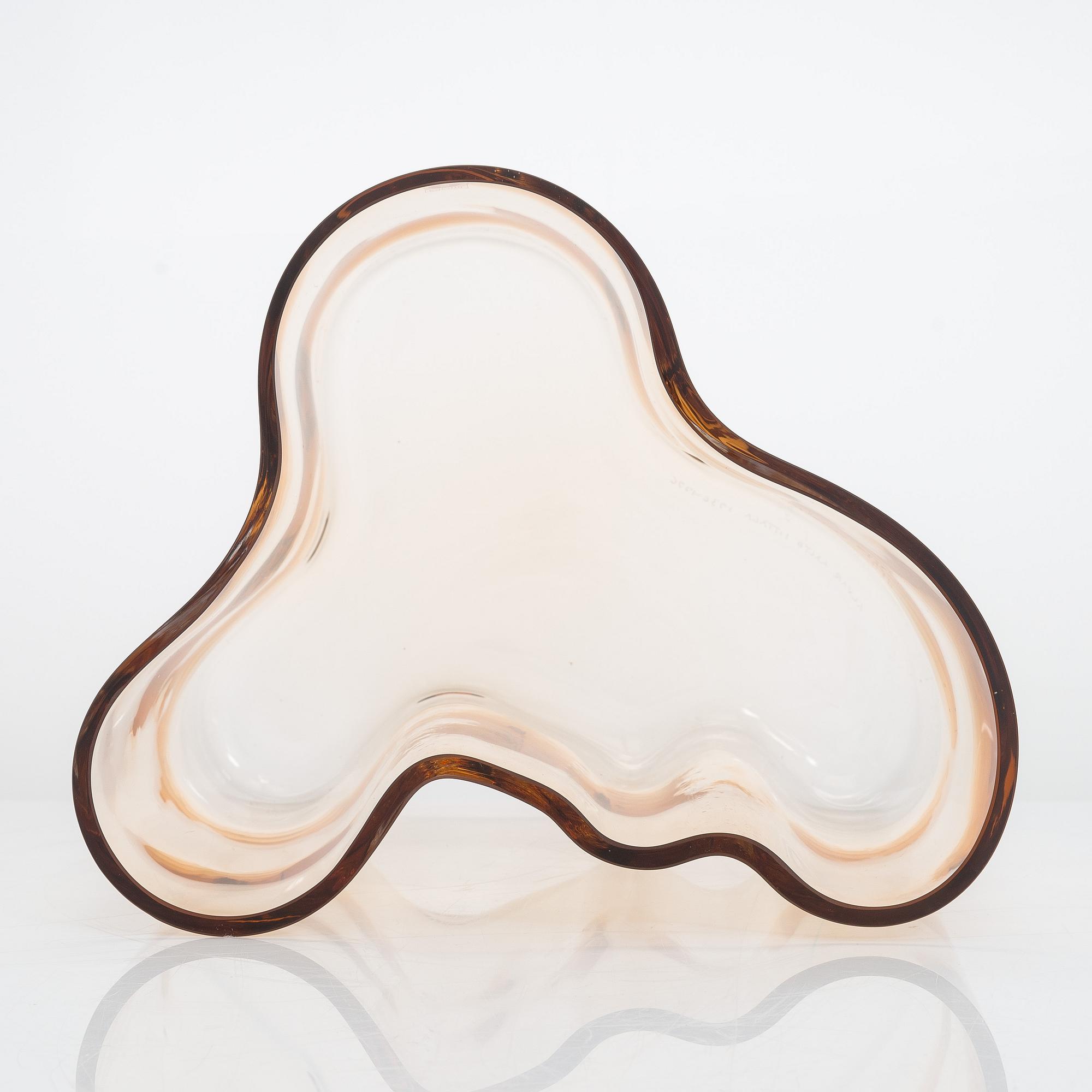 Alvar Aalto, a '3030' 60-year jubilee vase, signed Alvar Aalto Iittala 1936-1996.