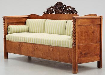 SOFFA, senempire, 1800-talets mitt.