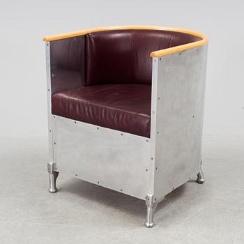 A "Aluminum Chair" by Mats Theselius, Källemo.