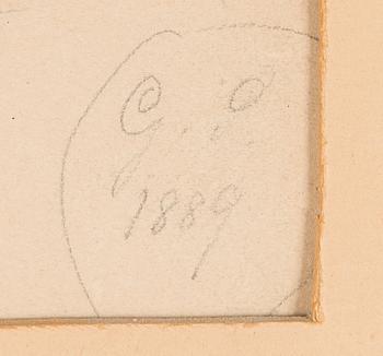 Albert Edelfelt, "Evoe!" (Backantinna).