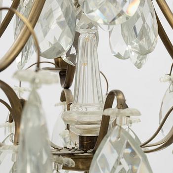 Chandelier, Baroque style, 20th century.