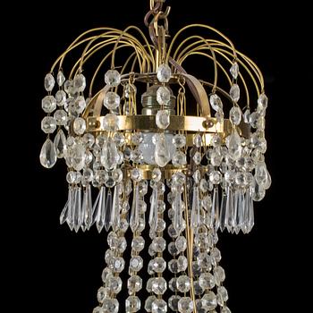 LJUSKRONA, empirestil, omkring 1900-talets mitt.