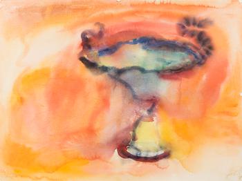 MARJUKKA PAUNILA, water colour, signed, unclear date.