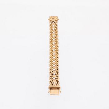 Armband 18k Boliden JA Bruno Guldvaruhuset Ängelholm 1948.