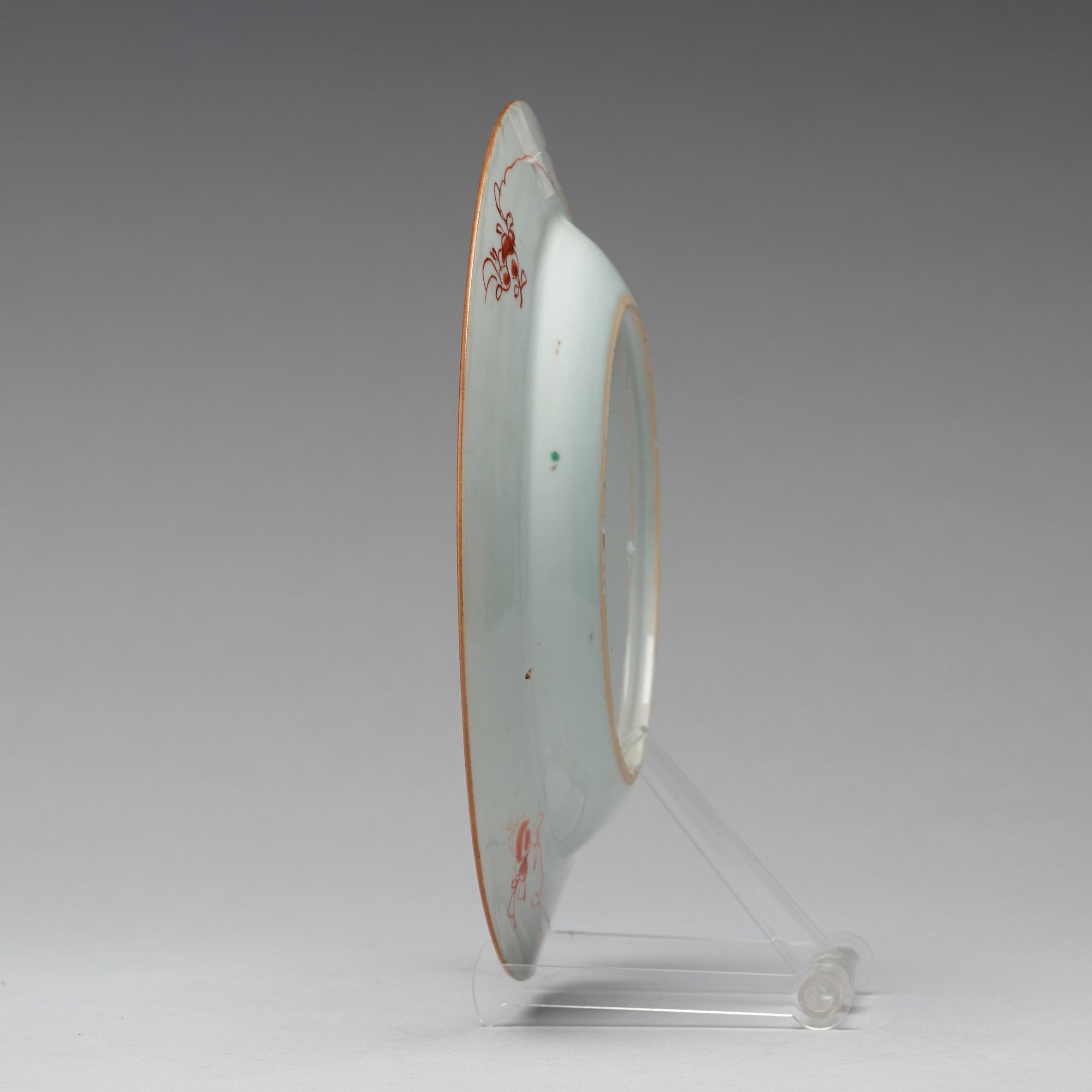 A set of 12 famille verte dinner plates, Qing dynasty, Kangxi (1662-1722).