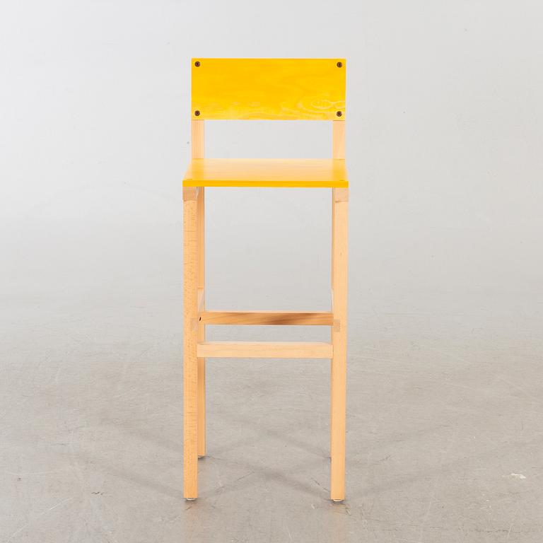 FREDRIK PAULSEN, "Röhsska"Designbaren,bar stool, Blå Station 2020, Bar stool 8/18.