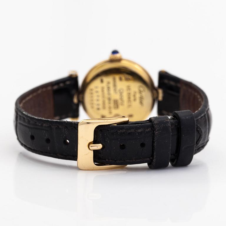 must de Cartier, Vendôme, armbandsur, 24 mm.