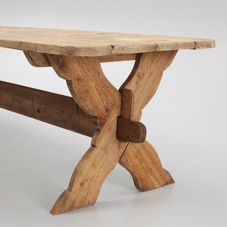 A table, 20th Century with older parts.