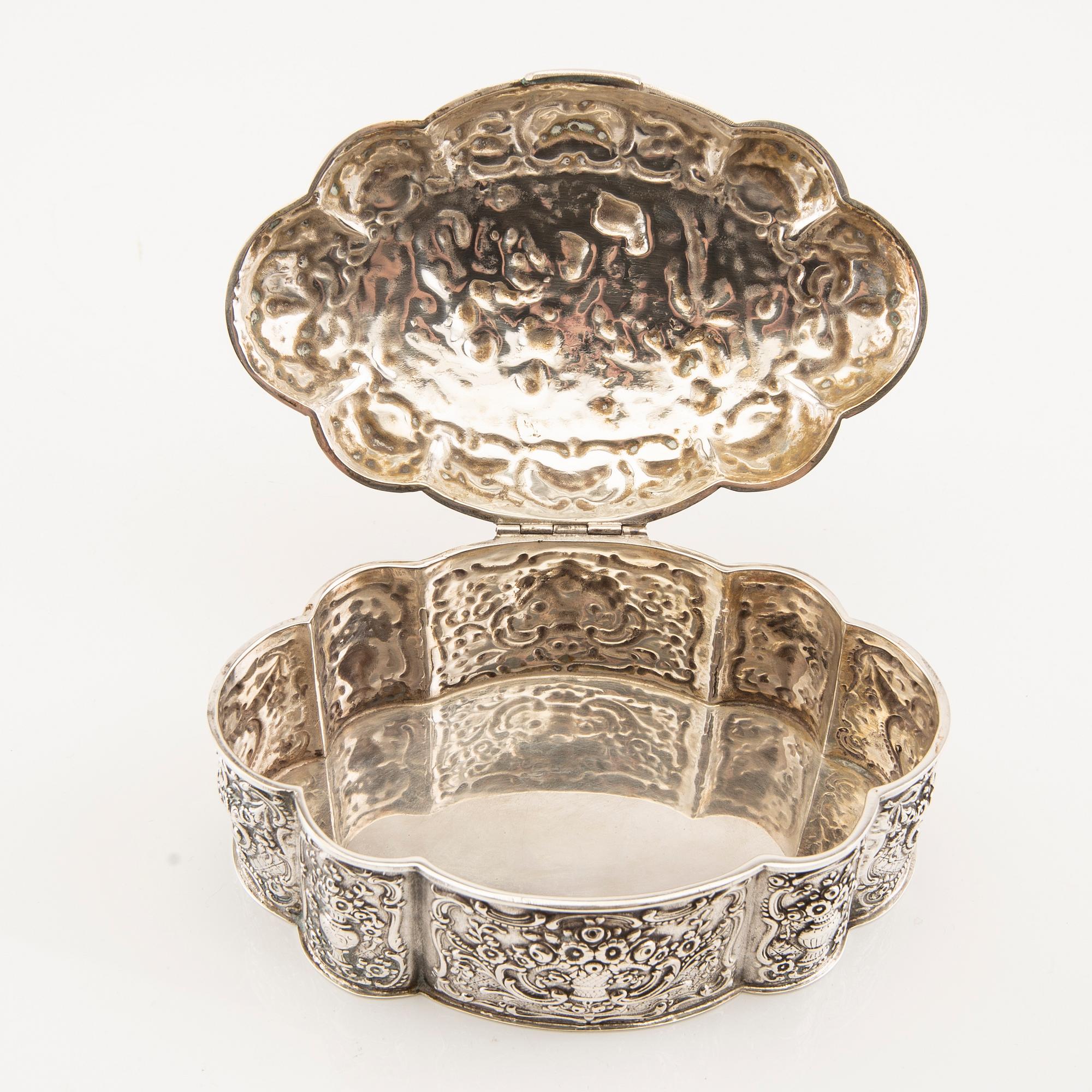 JL Hultman skrin silver Stockholm 1949.