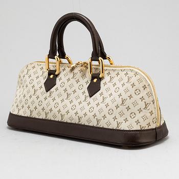 LOUIS VUITTON, a 'Monogram Mini Lin Alma Long Handbag'.