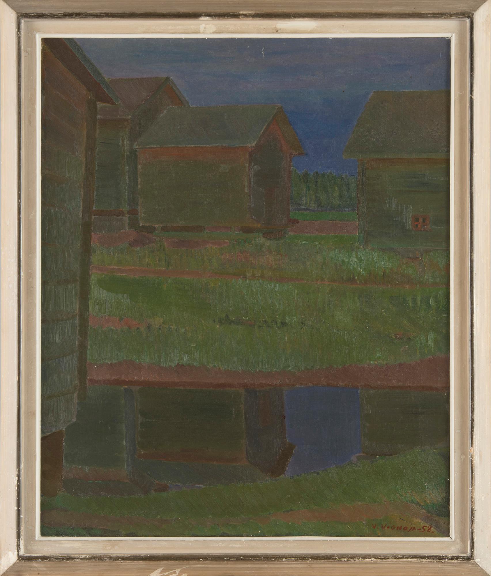 Veikko Vionoja, Farm view.