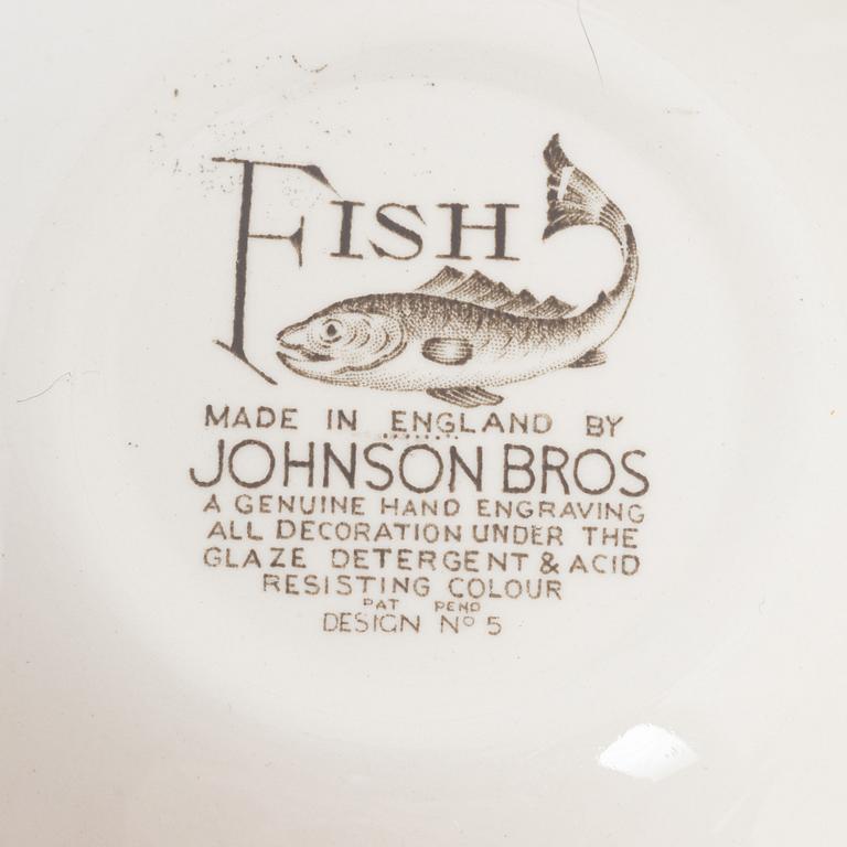 A 41-piece earthenware service, Johnson Brothers, England.