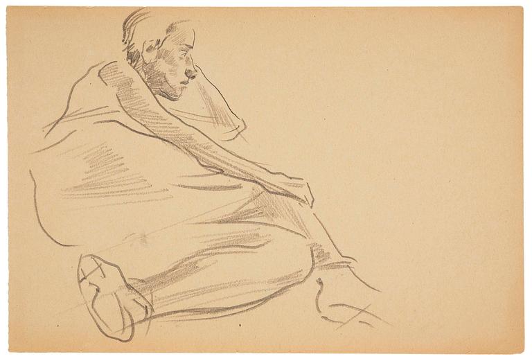 Lotte Laserstein, Traute i profil.