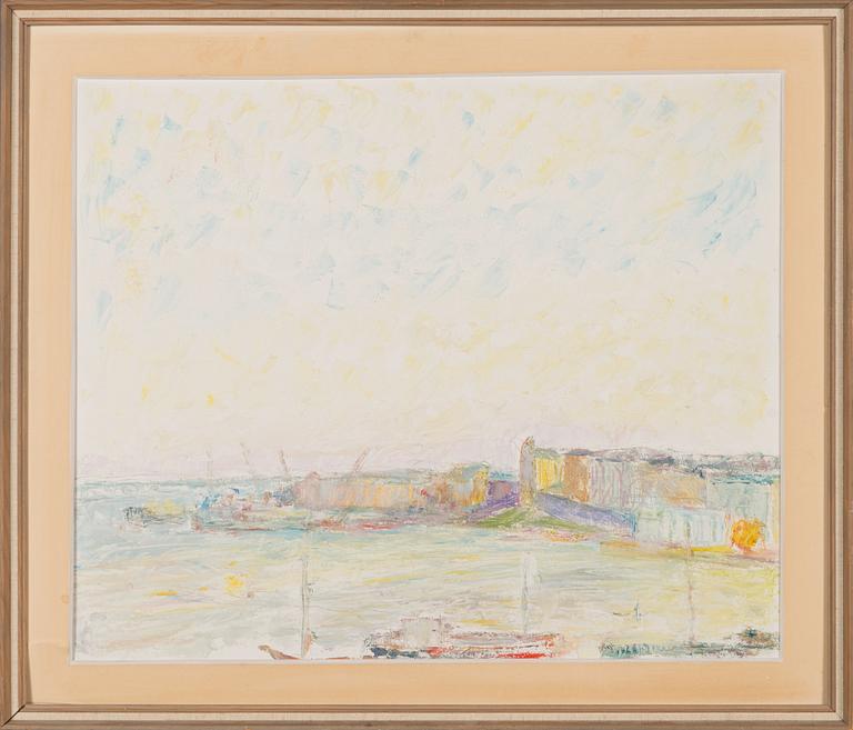 Torger Enckell, oil on board.