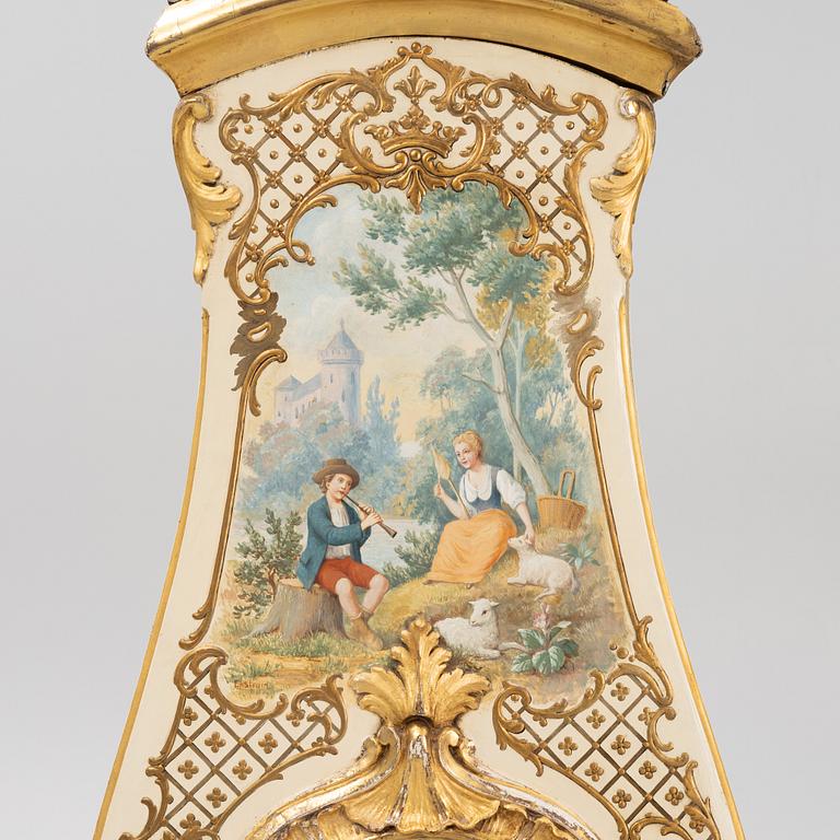Golvur, av Petter Ernst (verksam i Stockholm 1753-1784), Rokoko.