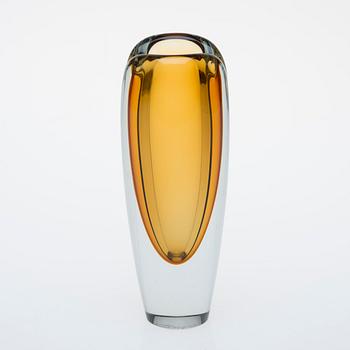 VAS, glas, signerad K. Franck, Nuutajärvi Notsjö -59.