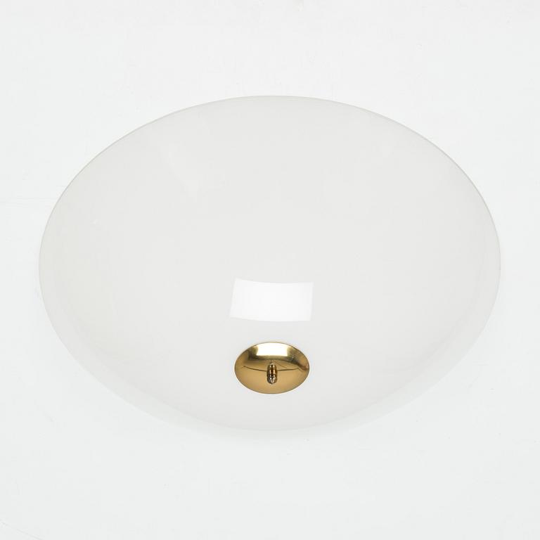 Ceiling lamp, manufacturer Lasipaino, mid-20th century.