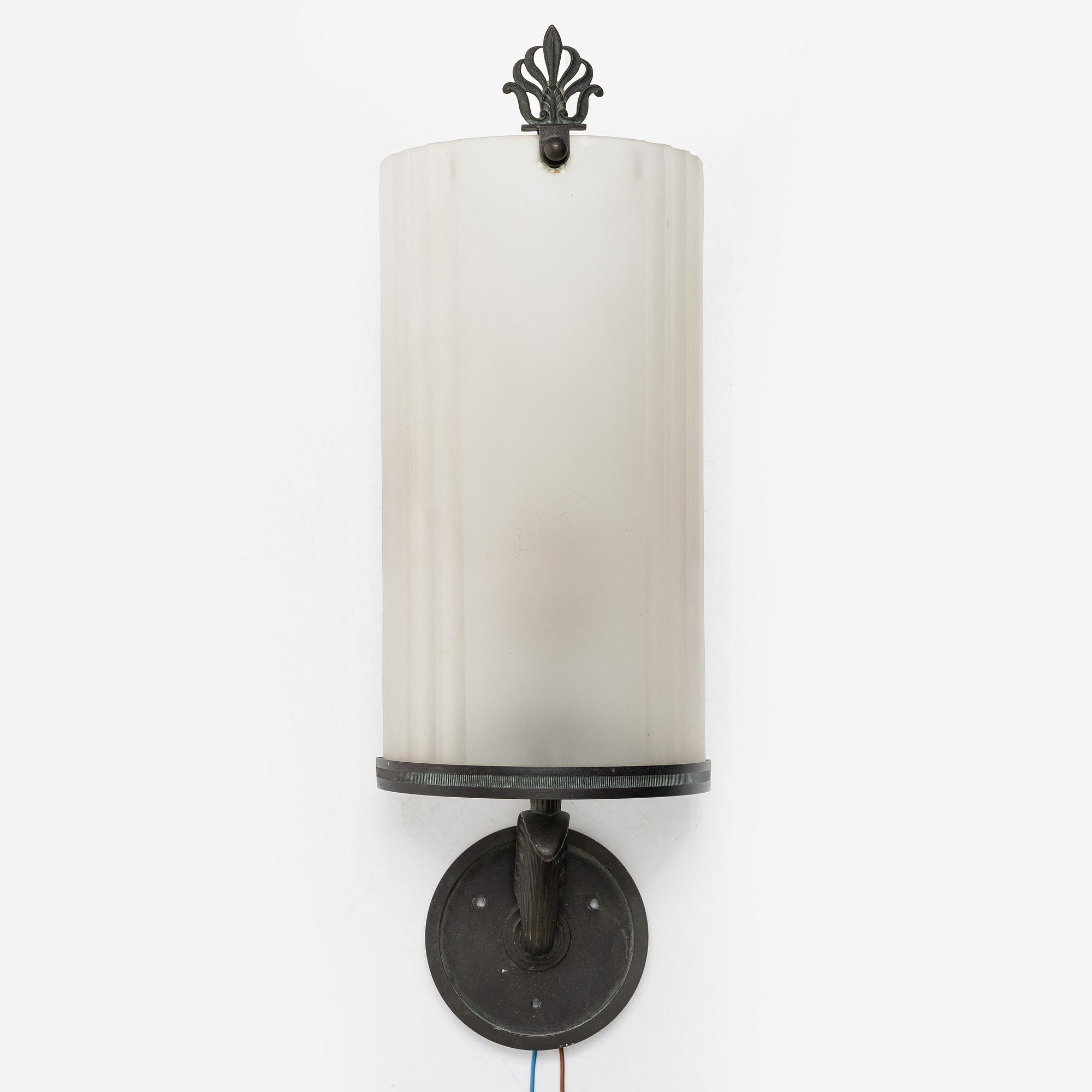 A wall lamp, Swedish Grace, 1920s.
