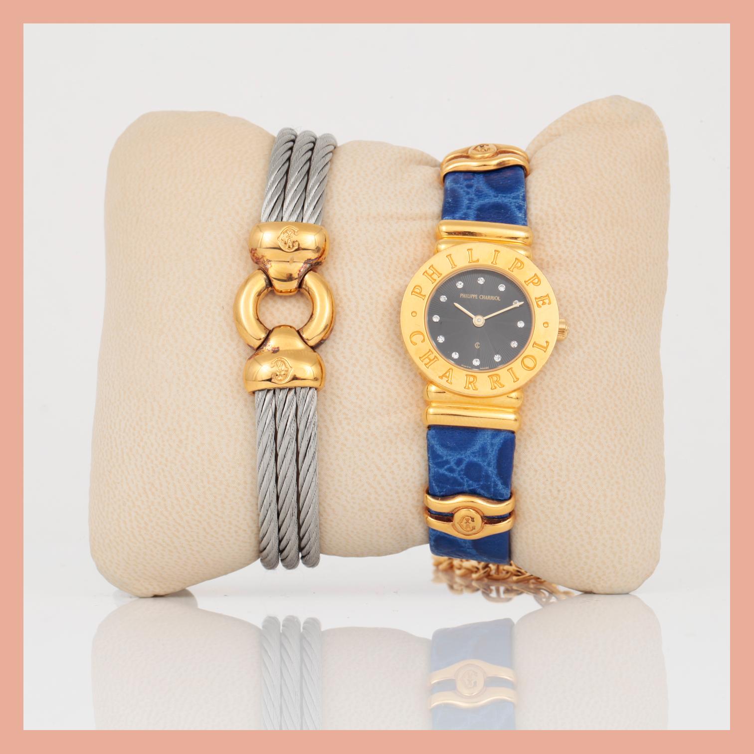 ARMBANDSUR samt ARMBAND, Philippe Charriol.