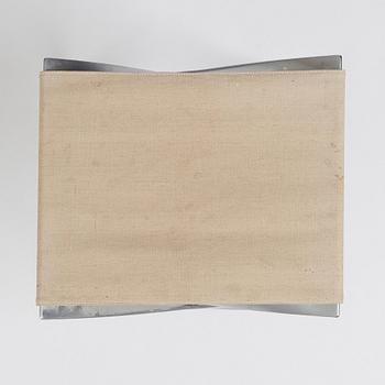 Poul Kjaerholm, taburett, "PK-91", edition E Kold Christensen, Danmark tidigt 1960-tal.