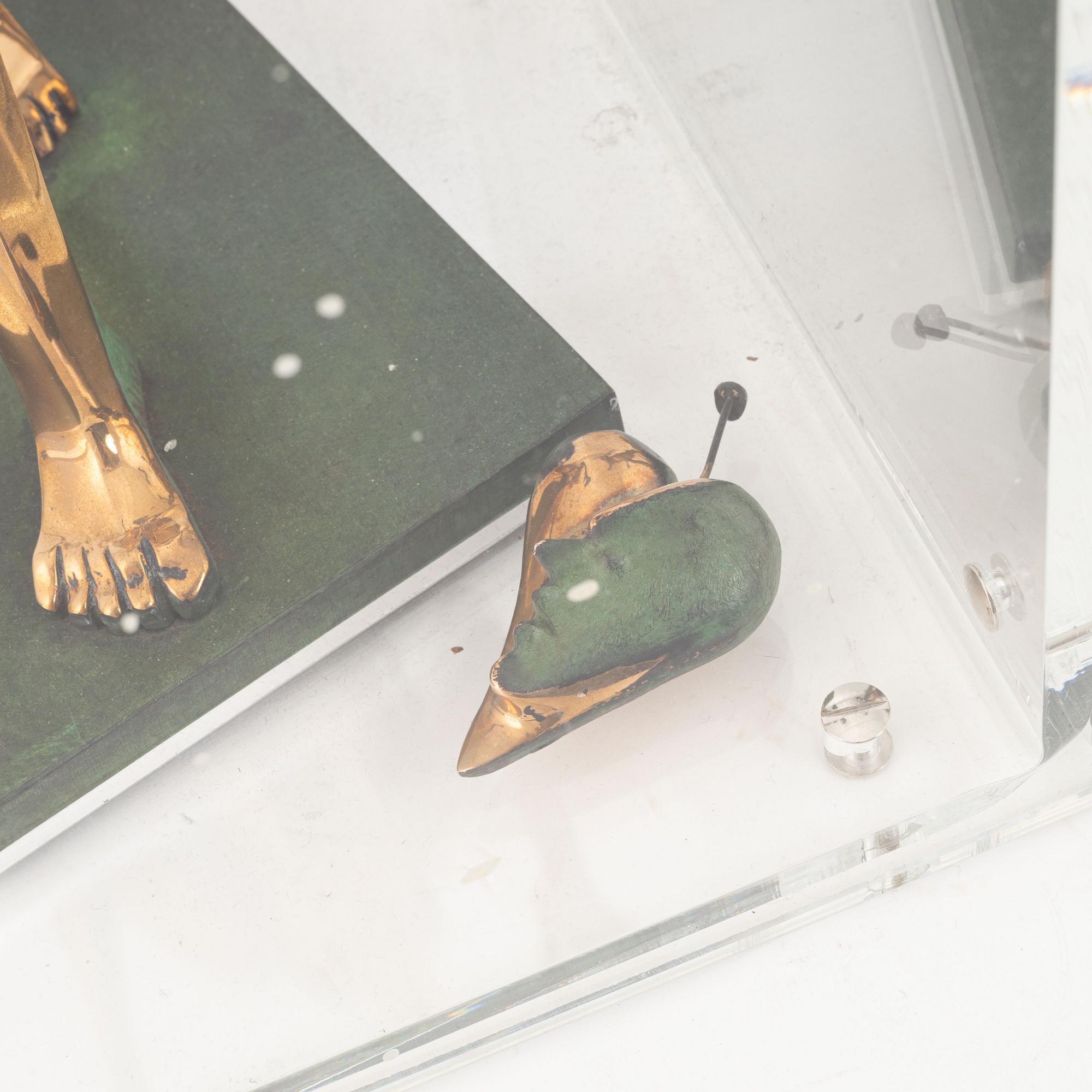 Timo Solin, skulpturer, ett par, signerad 73/100.