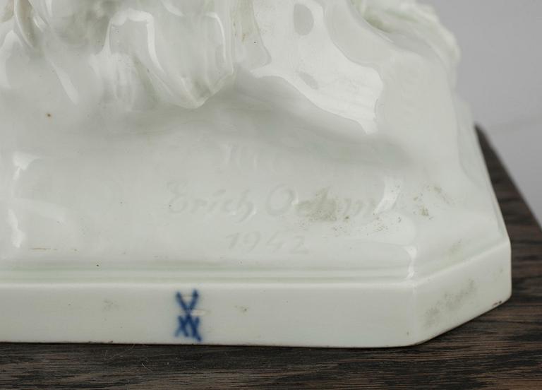 FIGURIN, sign. Erich Oehme 1942, Meissen.