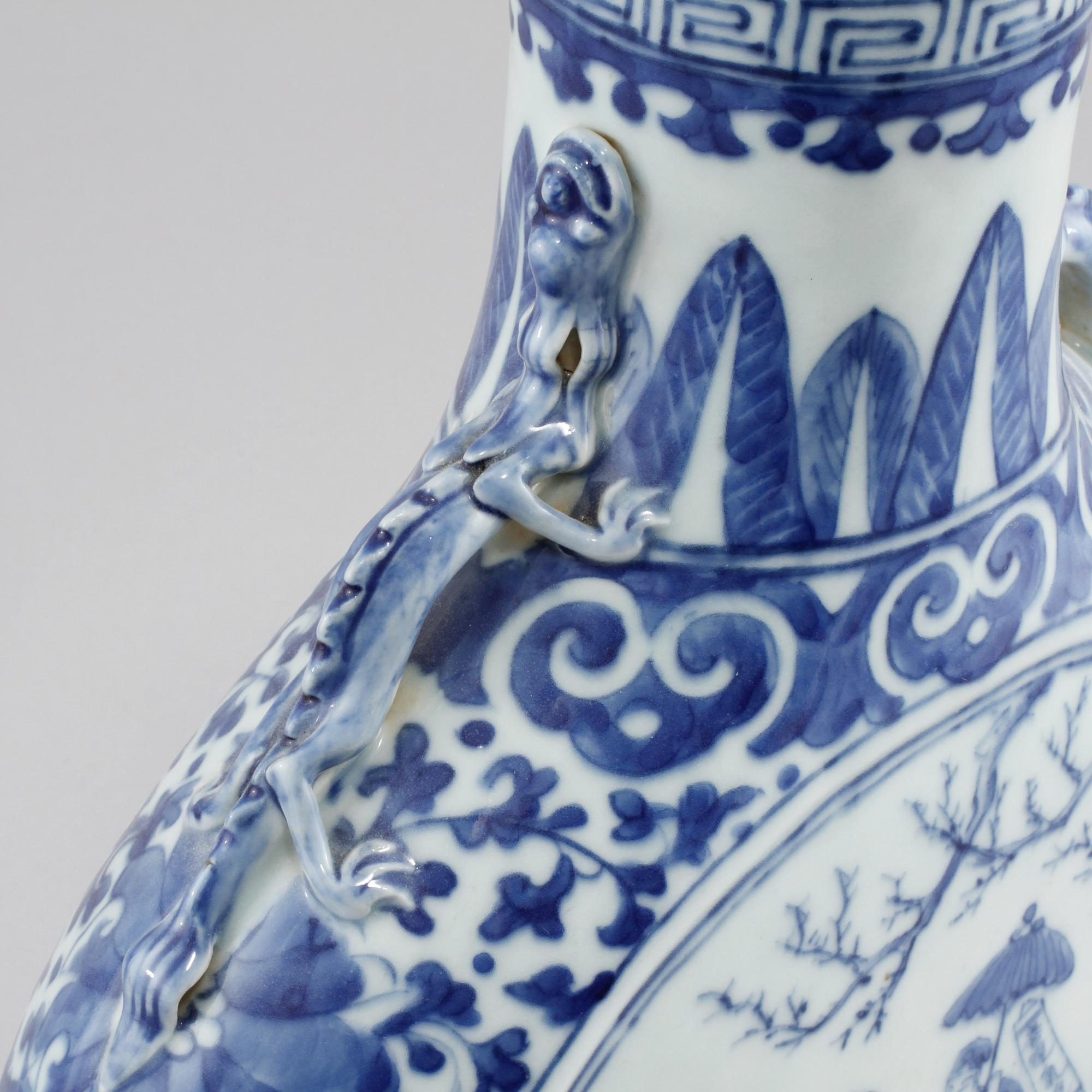 PILGRIMSKRUS, porslin, Kina, 1800-tal.