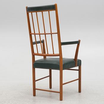 Josef Frank, a model "652" armchair, Firma Svenskt Tenn, Sweden.